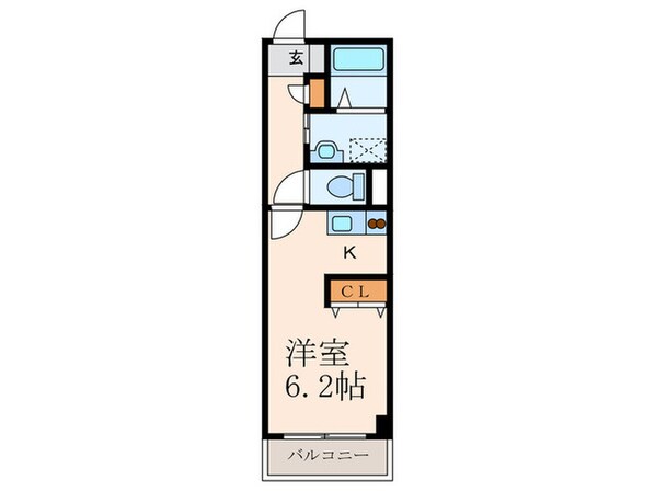 ＴＡＫＡＤＡ．ＢＬＤ．Ｎｏ２の物件間取画像